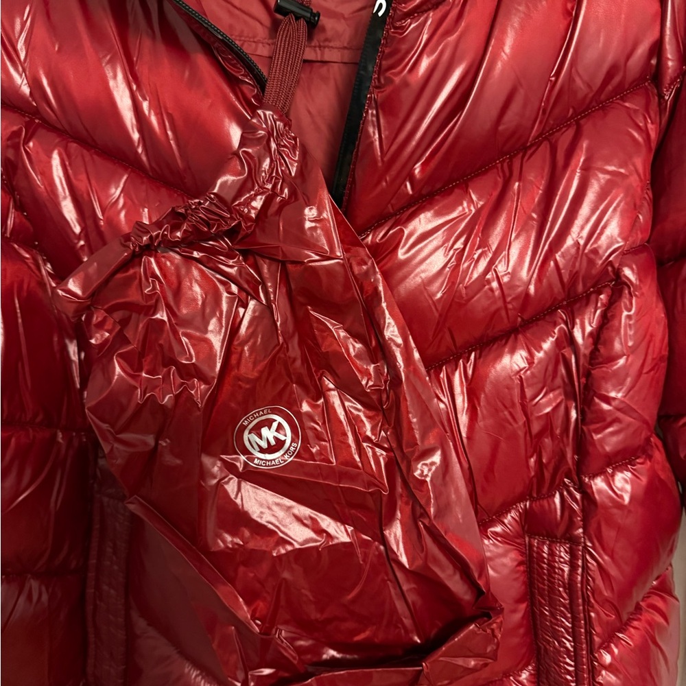 MICHAEL KORS HOODED DOWN PUFFER COAT. BN - Picture 10 of 10